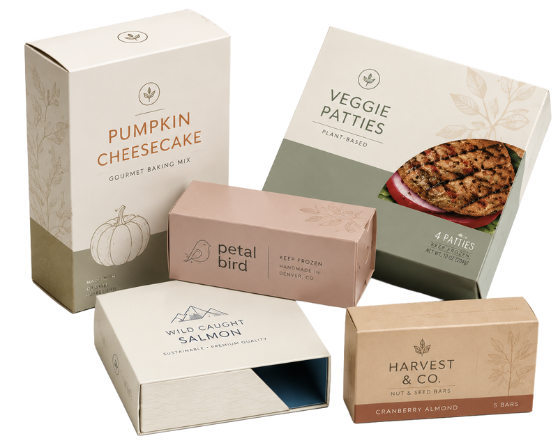 Specialty printed boxes