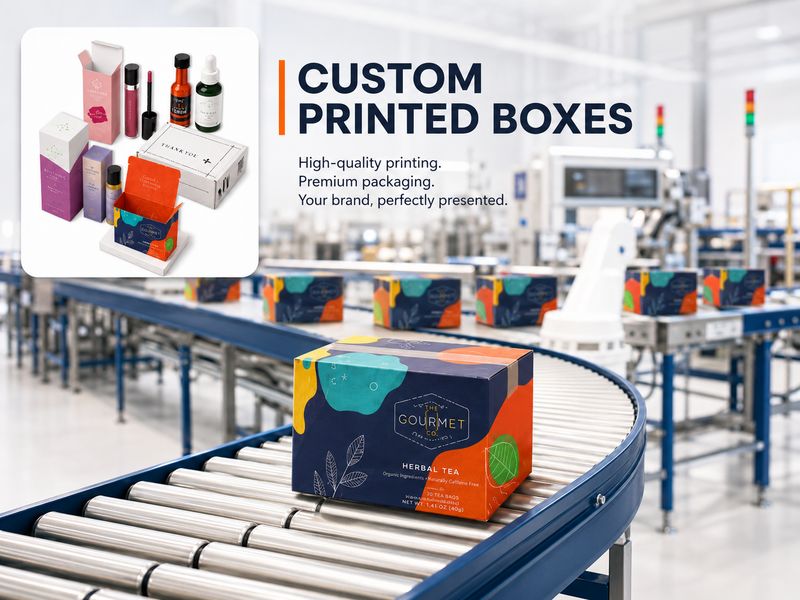 What Are Custom Printed Boxes for Brand Recognition
